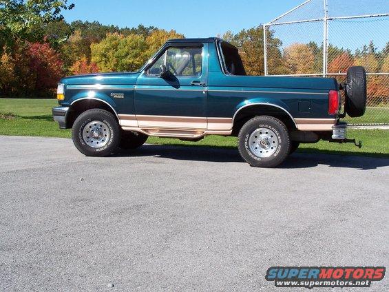 My 1995 Bronco. 5.0 liter, Eddie Bauer edition.
