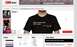 1990 Ford Bronco - A website interface shows a t-shirt with a political slogan and ordering options.