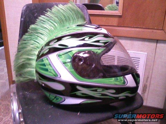 My helmet that came with the bike...
