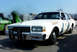 1998 Ford Crown Victoria - This sheriff car has a push bumper and a distinctive side decal.