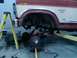 front axle coming out. note the height of the truck on the lift. this is the height of the truck wit...