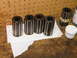 1912 Ford Model T - Many used Hyatt bearings were inspected an measured for wear. Four were found to be .498" or better out of eight. Two were rejected for loo…