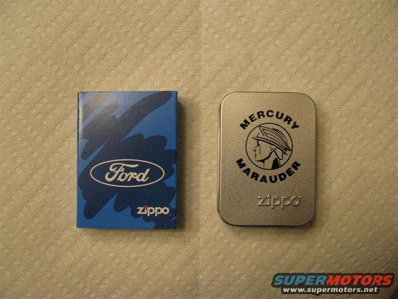 Marauder Zippo lighter