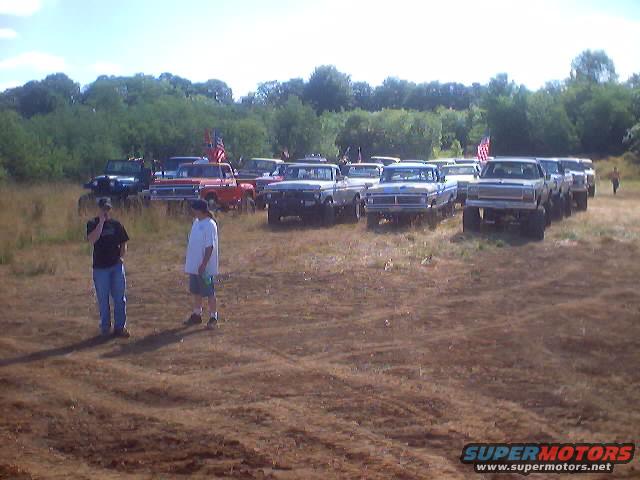 Staging area.