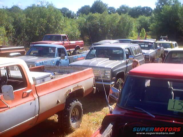 Staging area.