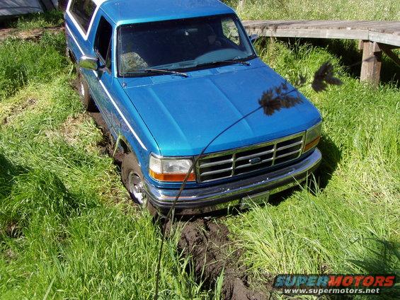 Stuck in my own creek with bald a/t's 