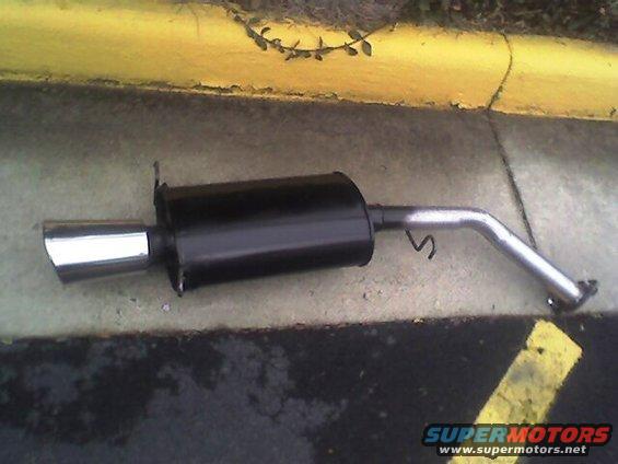 Greddy SP2 Axle back for Stock piping in PGT