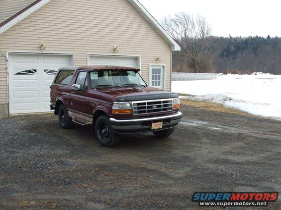 1996 Ford Bronco - with winter wheels and tread