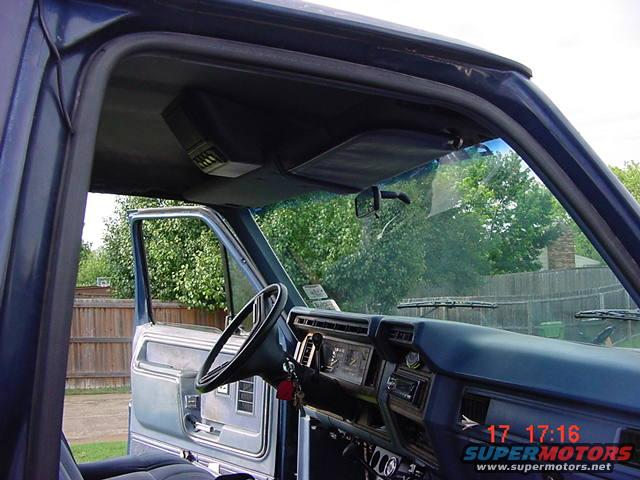 overhead console