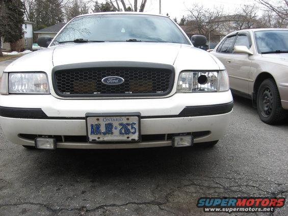 headlight scoop

