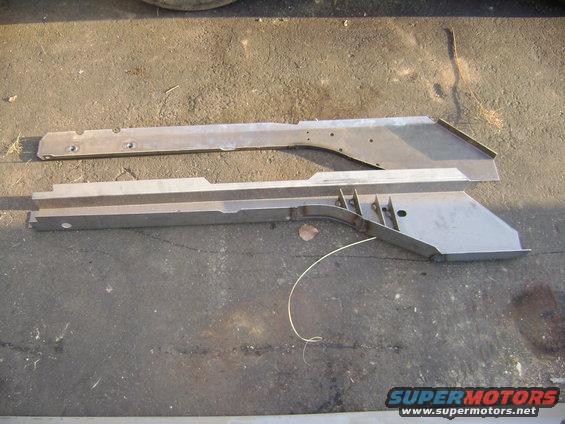 NEW left front frame rail 2 piece to aid instalation