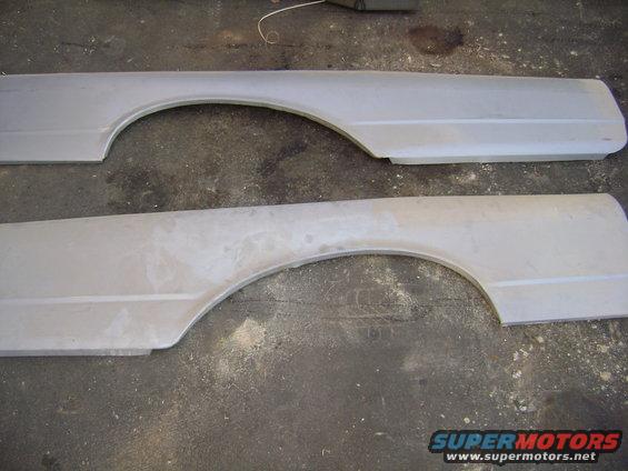 NEW left and right lower quarter sections 