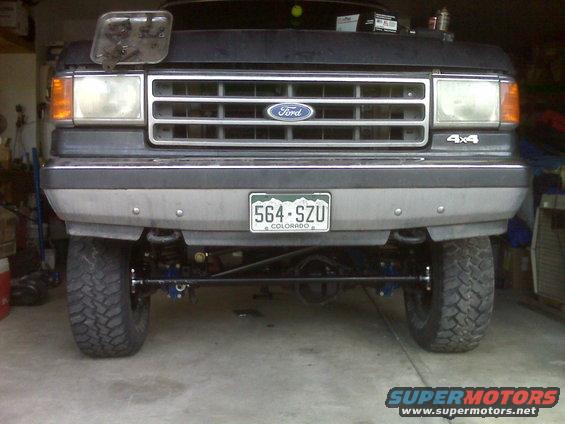 Look Ma', no jack stands.