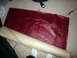 IM AN ANIMAL HUH...THATS BOACONSTRICTOR SNAKE SKIN. IT KANDY RED SO IT WILL MATCH MY PAINT AND THE KNADY RED SNAKE ON THE OUTSIDE.
