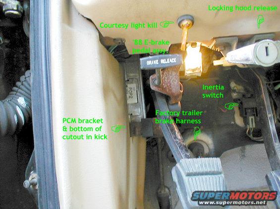 pcm-inside-text.jpg This is what my '83 kick looks like with the '95 computer mounted in the factory '87-96 location on the '82 firewall.

See also:
[url=https://www.supermotors.net/registry/media/262703][img]https://www.supermotors.net/getfile/262703/thumbnail/inertiaswitches.jpg[/img][/url] . [url=https://www.supermotors.net/registry/media/262982][img]https://www.supermotors.net/getfile/262982/thumbnail/inertiaswitchesopen.jpg[/img][/url] . [url=https://www.supermotors.net/registry/media/178340][img]https://www.supermotors.net/getfile/178340/thumbnail/inertia-switch-2.jpg[/img][/url] . [url=https://www.supermotors.net/registry/media/178339][img]https://www.supermotors.net/getfile/178339/thumbnail/inertia-switch-1.jpg[/img][/url] . [url=https://www.supermotors.net/registry/media/862997][img]https://www.supermotors.net/getfile/862997/thumbnail/inertiasw88.jpg[/img][/url] . [url=https://www.supermotors.net/registry/media/767953][img]https://www.supermotors.net/getfile/767953/thumbnail/inertia9297.jpg[/img][/url] . [url=https://www.supermotors.net/registry/media/77756][img]https://www.supermotors.net/getfile/77756/thumbnail/ebrake-8086.jpg[/img][/url] . [url=https://www.supermotors.net/vehicles/registry/media/748437][img]https://www.supermotors.net/getfile/748437/thumbnail/brakeharness8791.jpg[/img][/url]