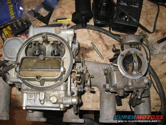 venturi-comparison.jpg 
The size difference of the venturis is easily visible.  At least it should be.

