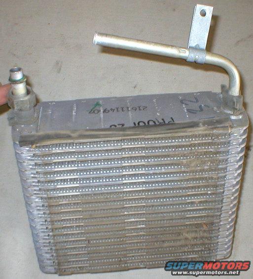 evaporator96.jpg SOLD A/C evaporator for spring-lock coupling.  Not for applications with flare-nut connection to condenser line.  Perfect condition.
