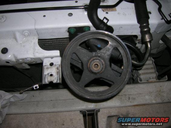 5 5/8 Power Steering Pulley (front)