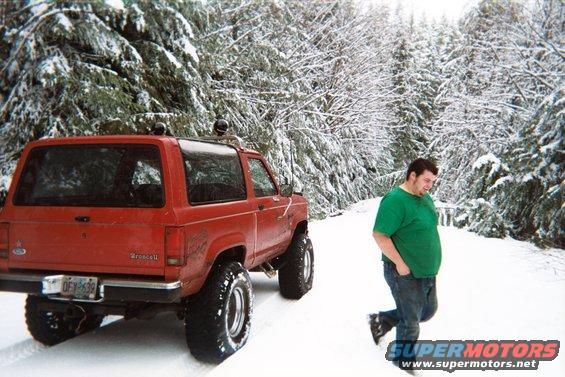Walk away jeep boy, or I'll use you for a traction device!