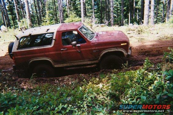 90 degree's and I still found mud to sling!