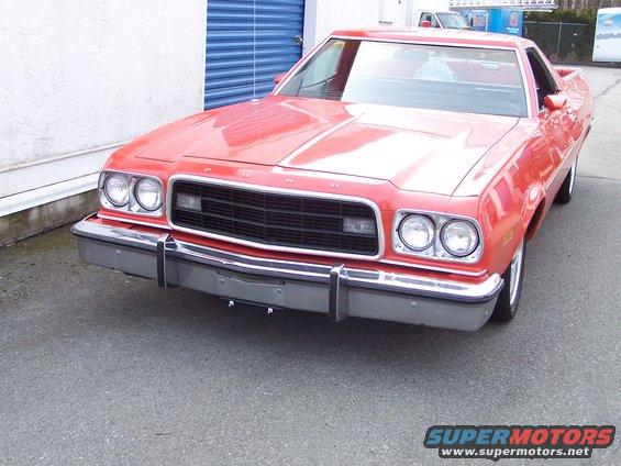 100_2492.jpg I re-painted the grill flat black, and removed the GT emblem.