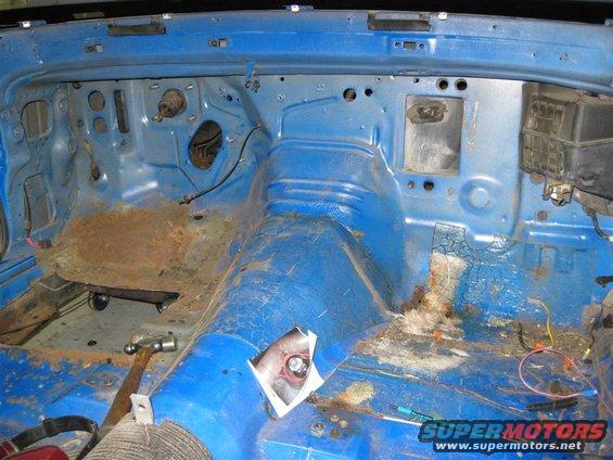 Prepping for installing the 2"x.102" full roll cage.

