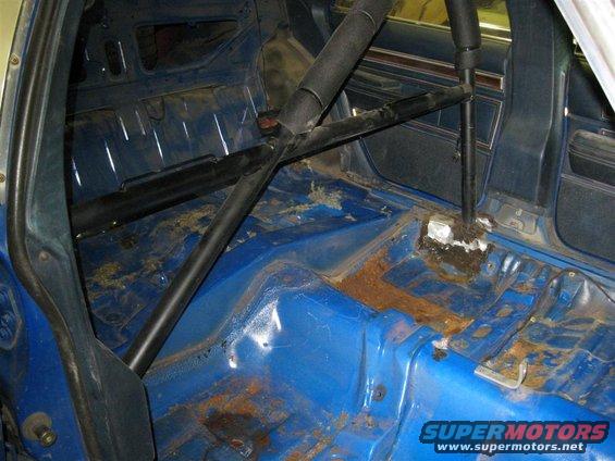 This homebuilt bar is coming out and it's time to give up on having a back seat.