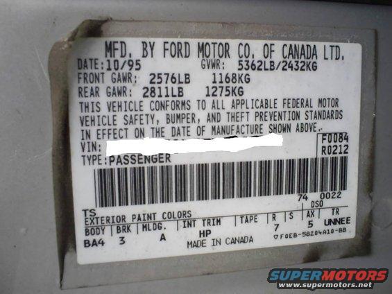 Made in Canada - sold to Washington State - back in Canada!