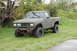 1983 Ford Ranger - This 1983 Ford Ranger pickup truck is shown with a lifted suspension and large off-road tires.