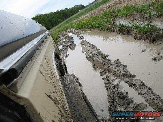more puddle...