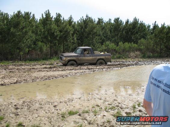 just a low place on the edge of a rice field (there's nothing but weeds there at the moment)