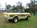 1975 International Scout II - This 1975 International Scout II features distinctive wood grain paneling on its sides.
