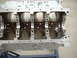 1969 Mercury Cyclone - Close-up of an engine block, showing the cylinder bores and internal components.