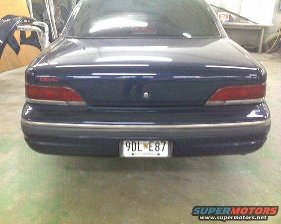 factory chrome taillight trim
