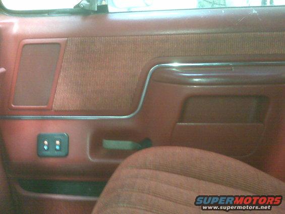 Interior from 1989 bronco that is for sale