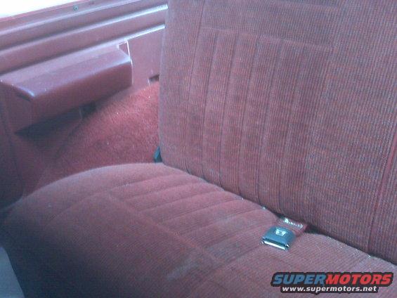 Interior from 1989 bronco that is for sale