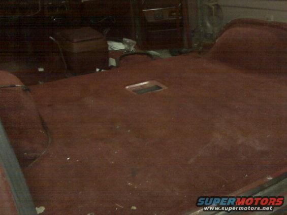 Carpet
Interior from 1989 bronco that is for sale