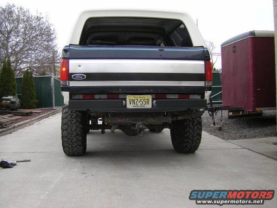Lonestarfab's rear