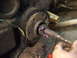 1989 Ford Bronco - Damned steady bearing. That took a whole lotta elbow grease to get out. what a P.I.T.A!!!!!