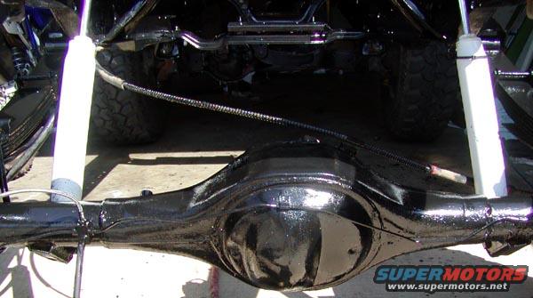 9inchrear.jpg Rear Differential Painted and Installed!!