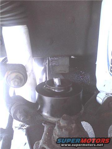 2.jpg Here's another of the spacer. The bolt is angled only because the TTB is so low. once it is raised it straightens out.