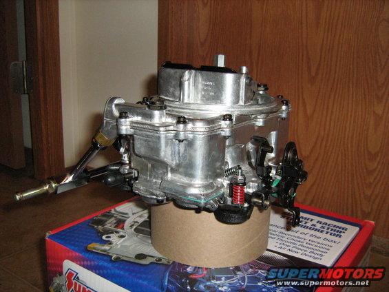 Summit 600cfm Carb
Installed 4-24-08
225bux