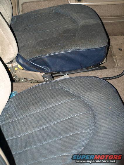 The 'donor' seat bottoms