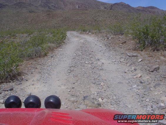 Trail leading to Fort Piute