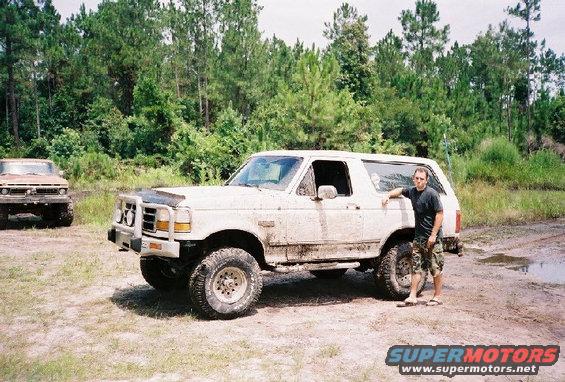 jeremyposingmondex.jpg Taking a break from mudding at the Mondex, last day of wheeling.