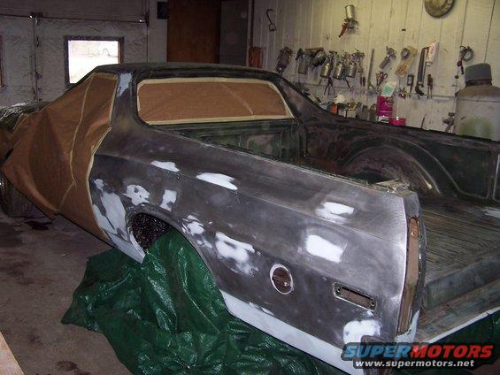 Drivers side stripped