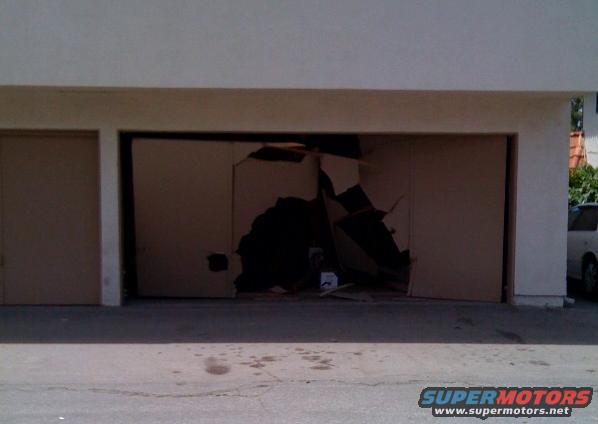 Neighbor needed more ventilation in the garage.