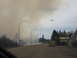 1996 Dodge 2500 - Wildfire response in progress with aerial and ground support.