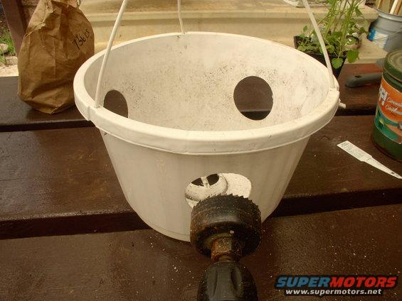 img_0002.jpg To heck with paying for a kit. Break out the hole saw and 05's hanging baskets (the ones Katrina emptied with her winds). For less mess drill the sides, not the bottom.