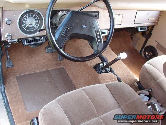 carpetf9.jpg Despite a few molding wrinkles, it seems to fit better than any of the rear pieces.  I still have to make kick panels, but I haven't decided how...

Eventually, the floor console will hide that gap.